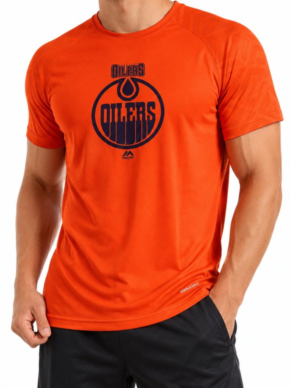 Majestic Edmonton Oilers CoolBase Tee Large